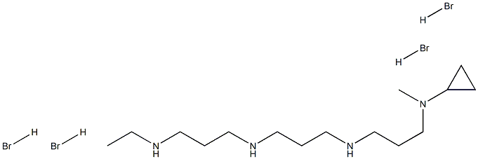 N(1)-ethyl-N-(11)-((cyclopropyl)methyl)-4,8-diazaundecane-1,11-diamine|