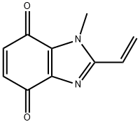 1H-Benzimidazole-4,7-dione,2-ethenyl-1-methyl-(9CI) Structure