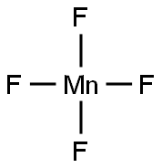 Manganese fluoride(MnF4) (6CI,7CI,9CI) Structure