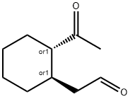 Cyclohexaneacetaldehyde-formyl-d, 2-acetyl-, trans- (9CI) 结构式