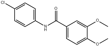 1522-77-6 N-(4-chlorophenyl)-3,4-dimethoxybenzamide