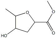 Hexonic acid, 2,5-anhydro-3,6-dideoxy-, methyl ester (9CI) Struktur