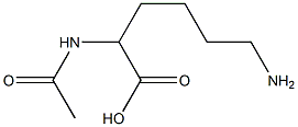N-acetyl polylysine 化学構造式