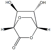 D-Mannonic acid, 2,6-anhydro-, delta-lactone (9CI) 化学構造式