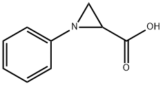 2-Aziridinecarboxylicacid,1-phenyl-(9CI) Structure