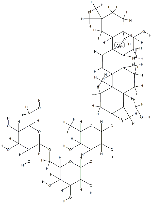 clinoposaponin I Struktur