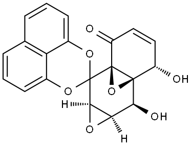 Cladospirone bisepoxide Structure