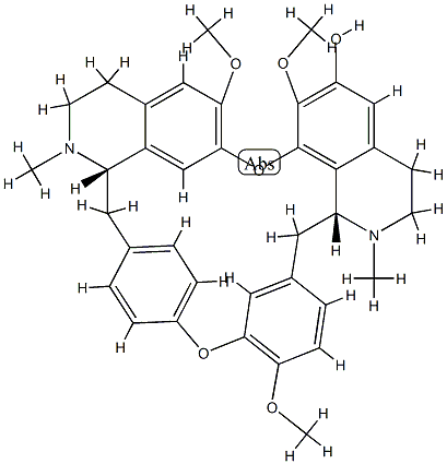 cycleabarbatine 化学構造式
