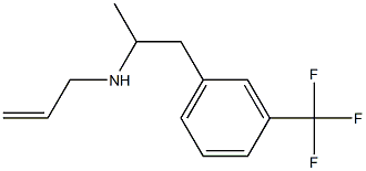 N-Allyl-α-methyl-3-(trifluoromethyl)phenethylamine Structure