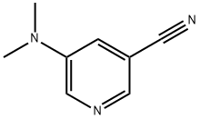 3-Pyridinecarbonitrile,5-(dimethylamino)-(9CI) Structure