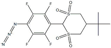 152821-27-7 2-(4'-azidotetrafluorophenyl)-5-tert-butyl-1,3-dithiane-bis-sulfone