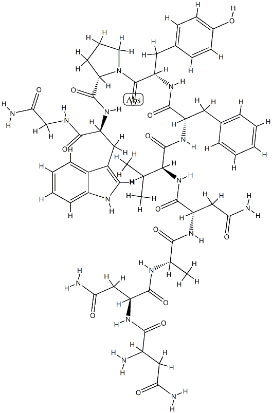 culekinin depolarizing peptide II Structure