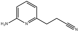 2-Pyridinepropanenitrile,6-amino-(9CI) 结构式