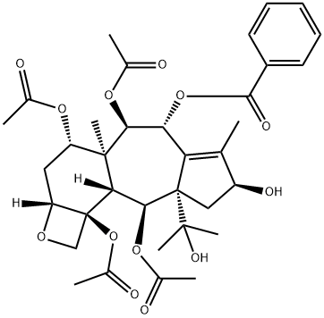 云南红豆杉酯甲,153229-31-3,结构式