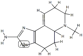 6-METHYL-4,5,5A,6,7,8-HEXAHYDROTHIAZOLO(4,5-F)QUINOLIN-2-AMINE|