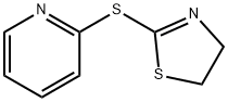 Pyridine,2-[(4,5-dihydro-2-thiazolyl)thio]-(9CI) 结构式