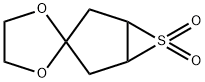 Spiro[1,3-dioxolane-2,3-[6]thiabicyclo[3.1.0]hexane], 6,6-dioxide (9CI) 结构式