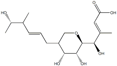 4-hydroxymonic acid Structure