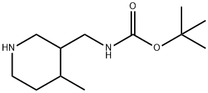 Tert-Butyl ((4-Methylpiperidin-3-Yl)Methyl)Carbamate(WX601260) Structure