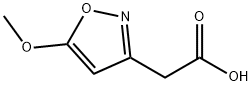 3-Isoxazoleaceticacid,5-methoxy-(9CI) Struktur