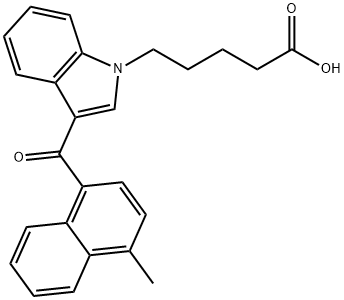 MAM2201 N-pentanoic acid metabolite|MAM2201 N-pentanoic acid metabolite