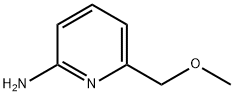 6-(甲氧基甲基)吡啶-2-胺 结构式