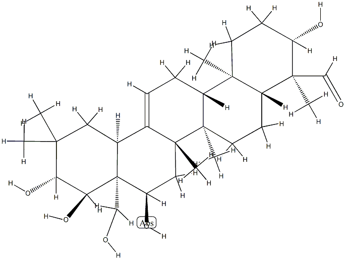 山茶皂苷元E,15399-41-4,结构式