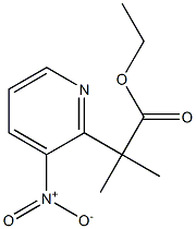 ETHYL 2-METHYL-2-(3-NITROPYRIDIN-2-YL)PROPANOATE(WX192011) Struktur