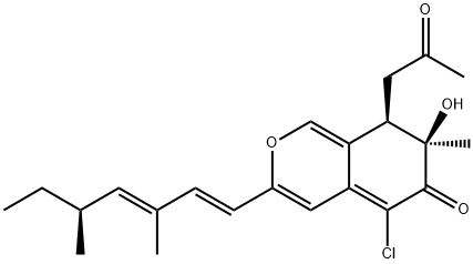 isochromophilone II 结构式