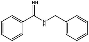 N1-ベンジルベンズアミジン 化学構造式