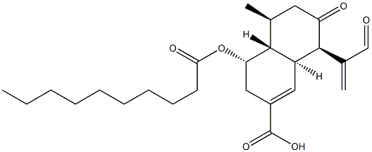 1-O-decanoylpanal Structure