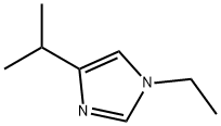 1H-Imidazole,1-ethyl-4-(1-methylethyl)-(9CI) Struktur