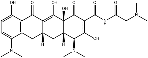 N,N-dimethylglycylamidominocycline Structure
