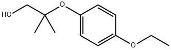 1-Propanol,2-(4-ethoxyphenoxy)-2-methyl-(9CI),154548-90-0,结构式