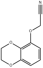 (2,3-Dihydro-benzo[1,4]dioxin-5-yloxy)-acetonitrile Structure