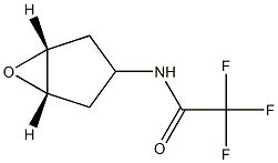 Acetamide, 2,2,2-trifluoro-N-(1-alpha-,3-ba-,5-alpha-)-6-oxabicyclo[3.1.0]hex-3-yl- (9CI) Struktur
