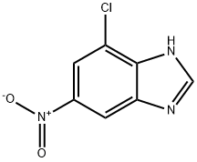 Benzimidazole, 4-chloro-6-nitro- (6CI,8CI) Struktur