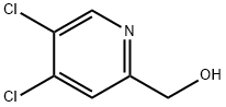 4,5-dichloro-2-hydroxy- methylpyridine Struktur