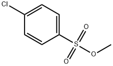 4-氯苯磺酸甲酯, 15481-45-5, 结构式