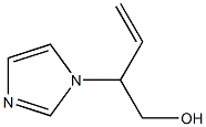 1H-Imidazole-1-ethanol,beta-ethenyl-(9CI) 结构式