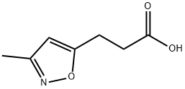 5-Isoxazolepropanoicacid,3-methyl-(9CI) Structure