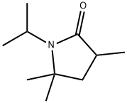 2-Pyrrolidinone,3,5,5-trimethyl-1-(1-methylethyl)-(9CI) 结构式