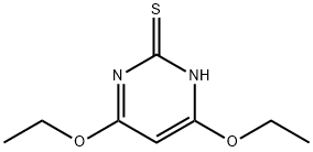 2(1H)-Pyrimidinethione,4,6-diethoxy-(9CI) 结构式