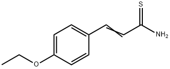 2-Propenethioamide,3-(4-ethoxyphenyl)-(9CI) 结构式