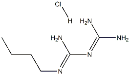 buformin hydrochloride  Struktur