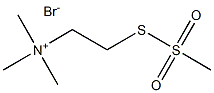 (2-(trimethylammonium)ethyl)methanethiosulfonate 结构式