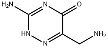 3-Amino-6-(aminoethyl)-1,2,4-triazine-5-(4H)-one acetate salt Struktur