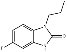 2H-Benzimidazol-2-one,5-fluoro-1,3-dihydro-1-propyl-(9CI) 结构式