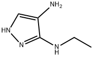 1H-Pyrazole-3,4-diamine,N3-ethyl-(9CI),155601-19-7,结构式