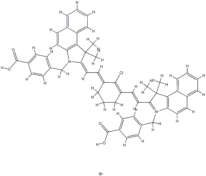IR-825近红外染料, 1558079-49-4, 结构式
